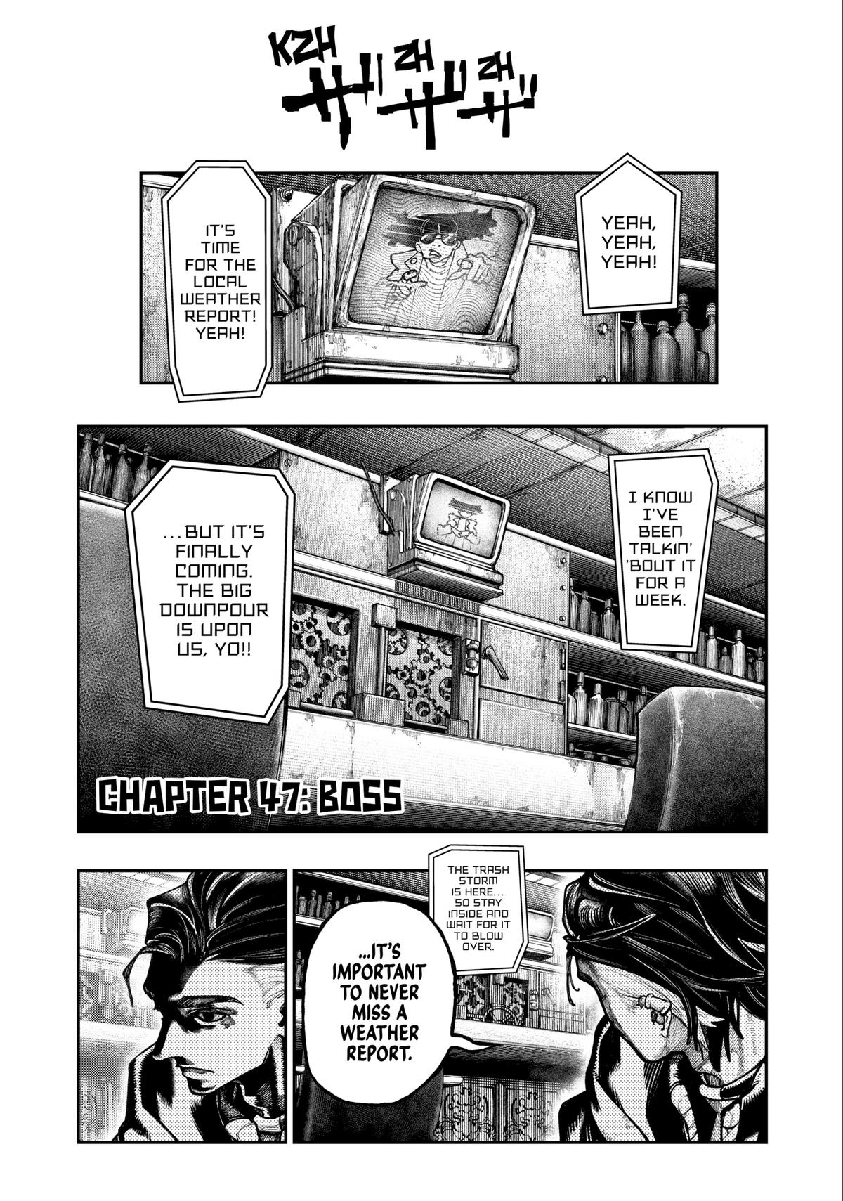 Gachiakuta Chapter 47 - Page 1 - Gachiakuta manga Chapter 47 manga