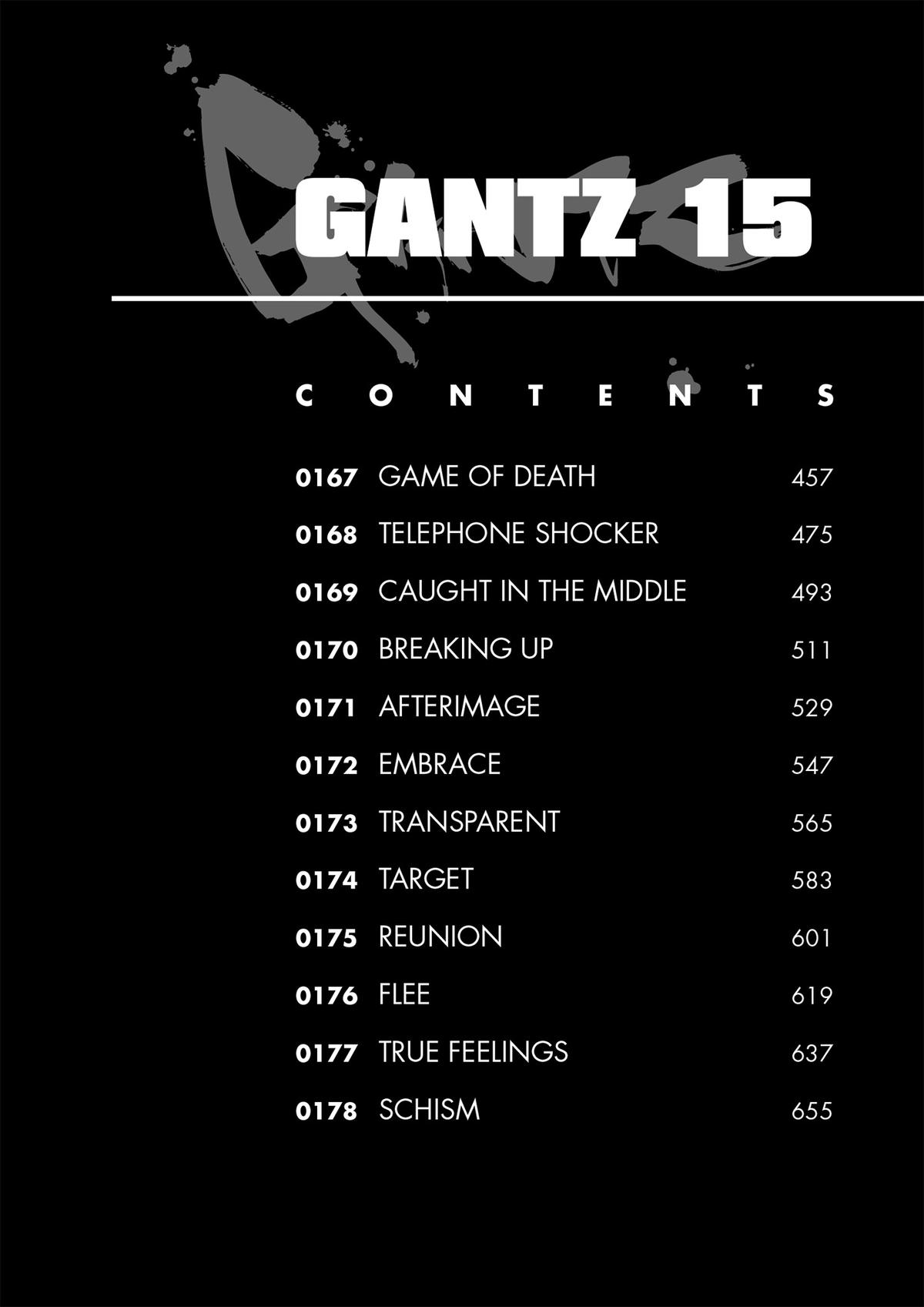 Gantz Chapter 167