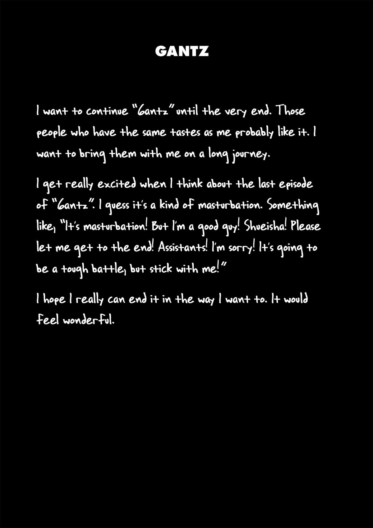 Gantz Chapter 202