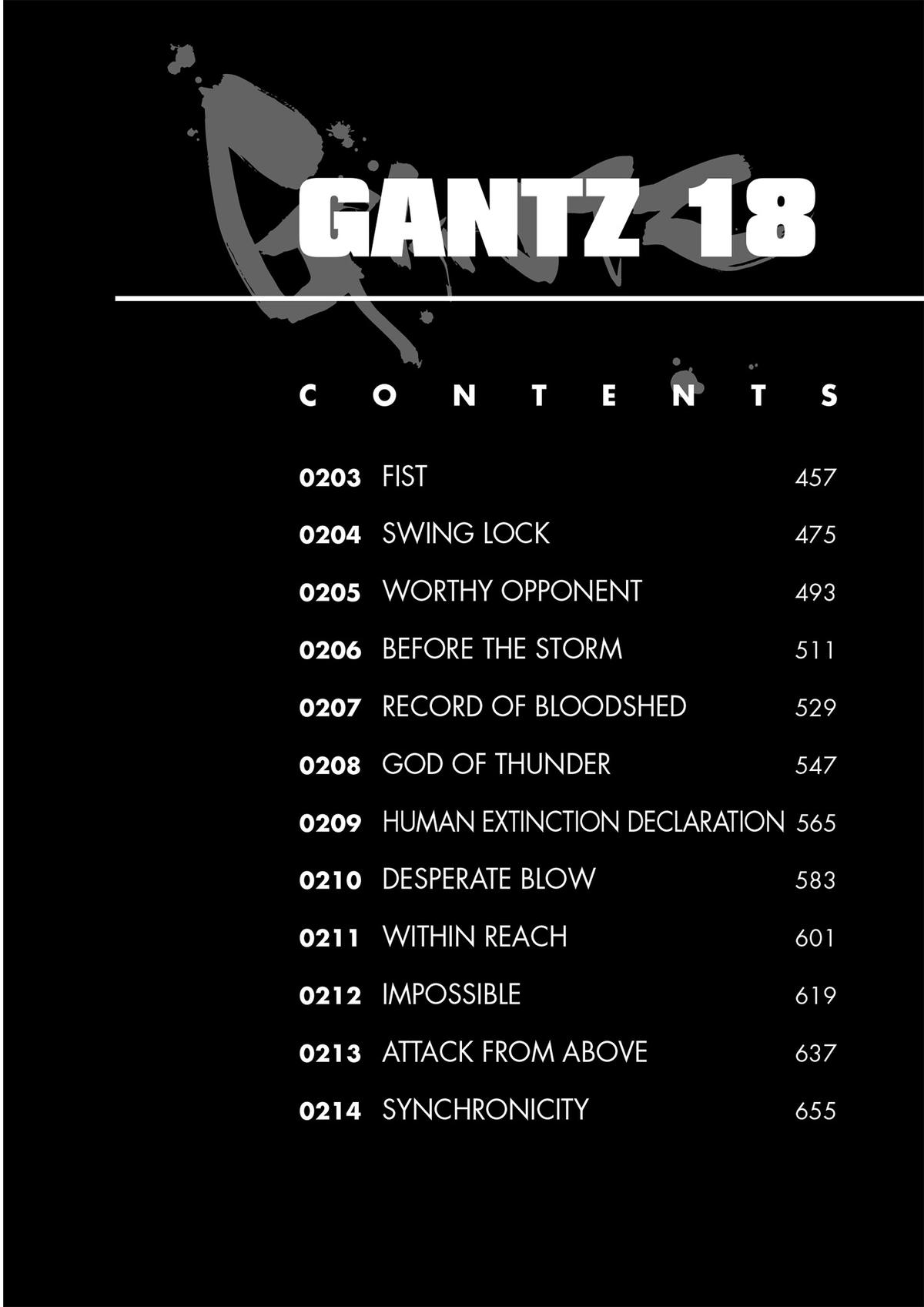 Gantz Chapter 203