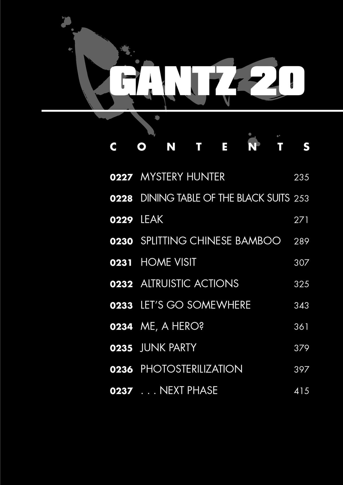 Gantz Chapter 227