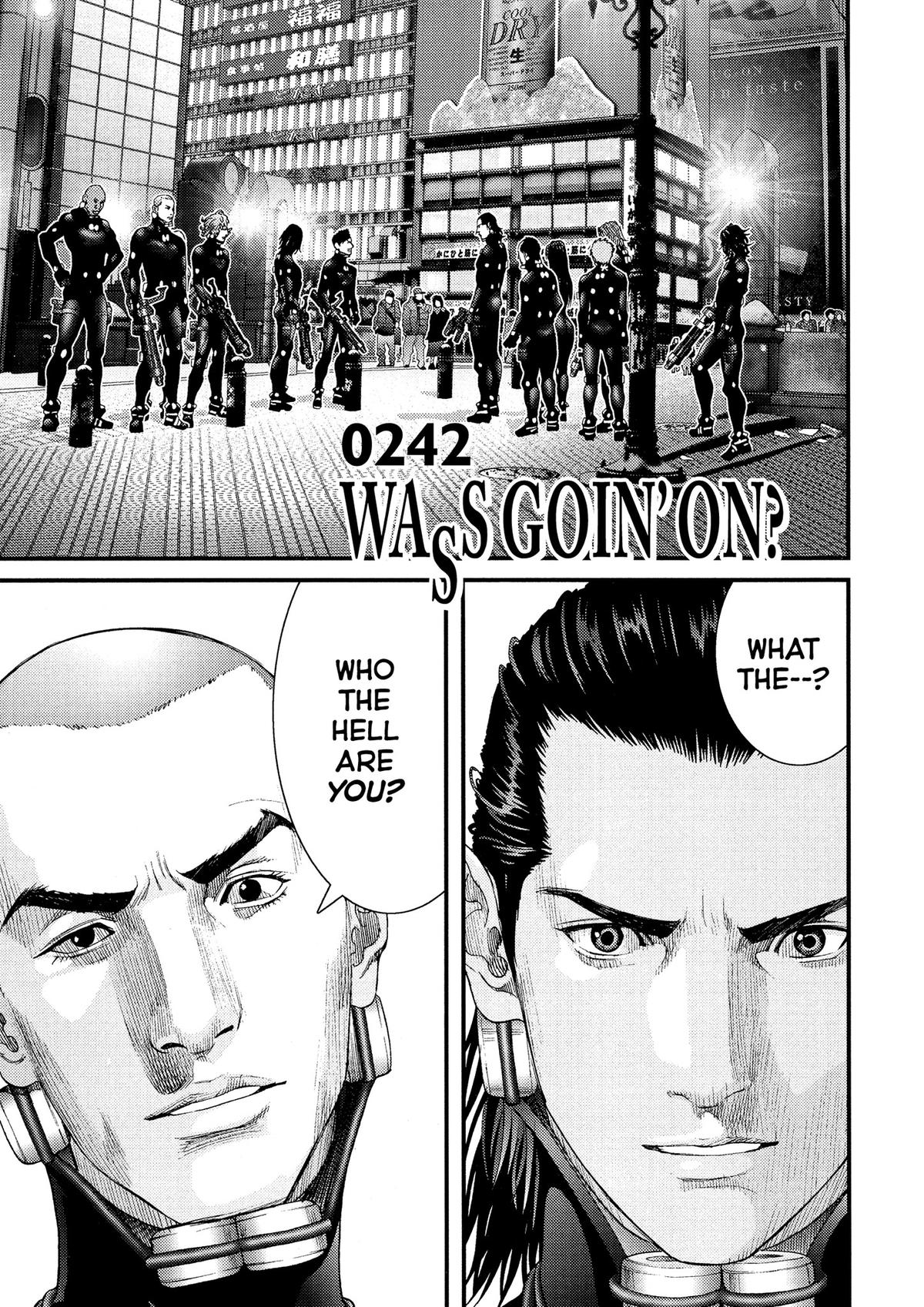 Gantz Chapter 242