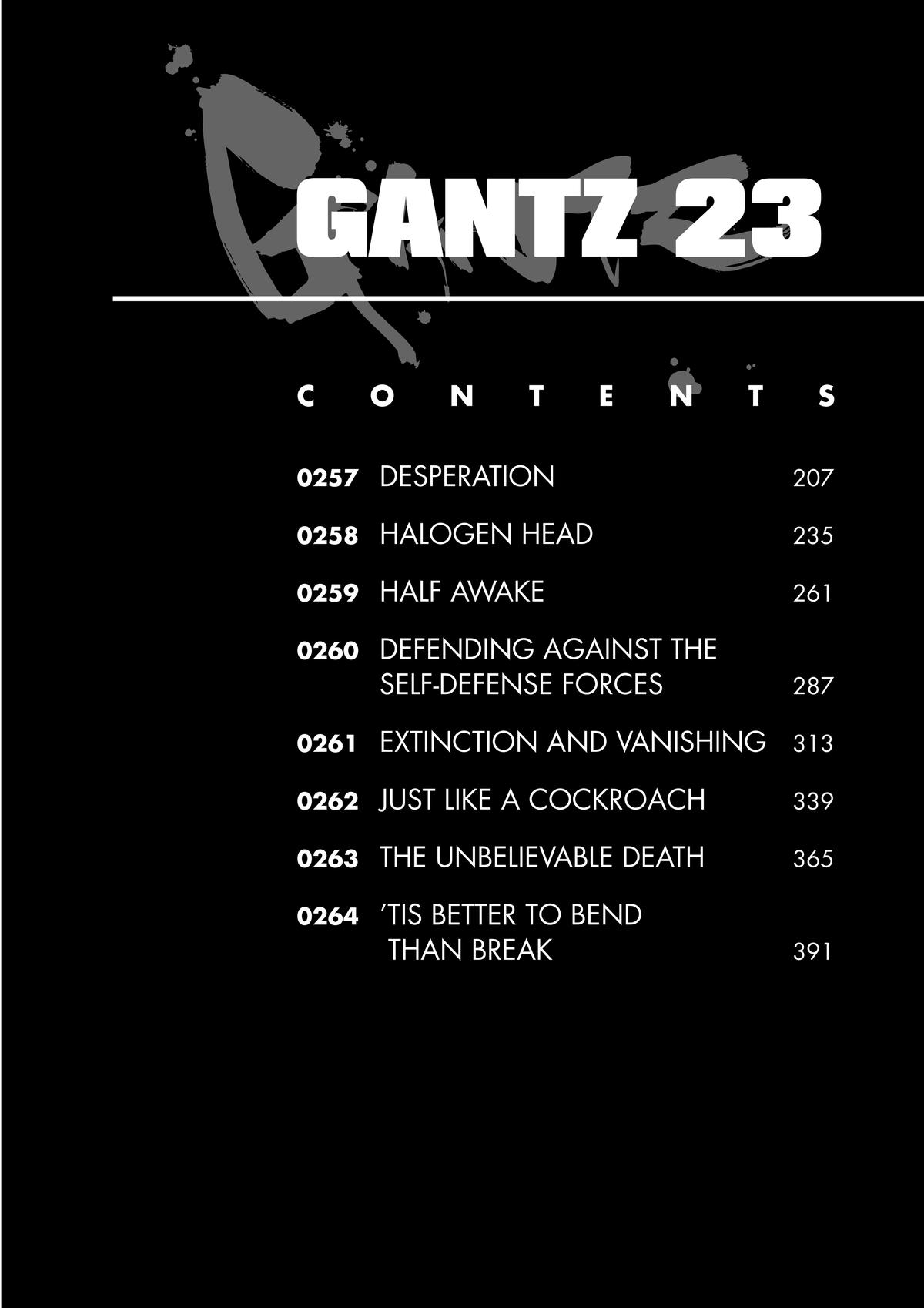 Gantz Chapter 257