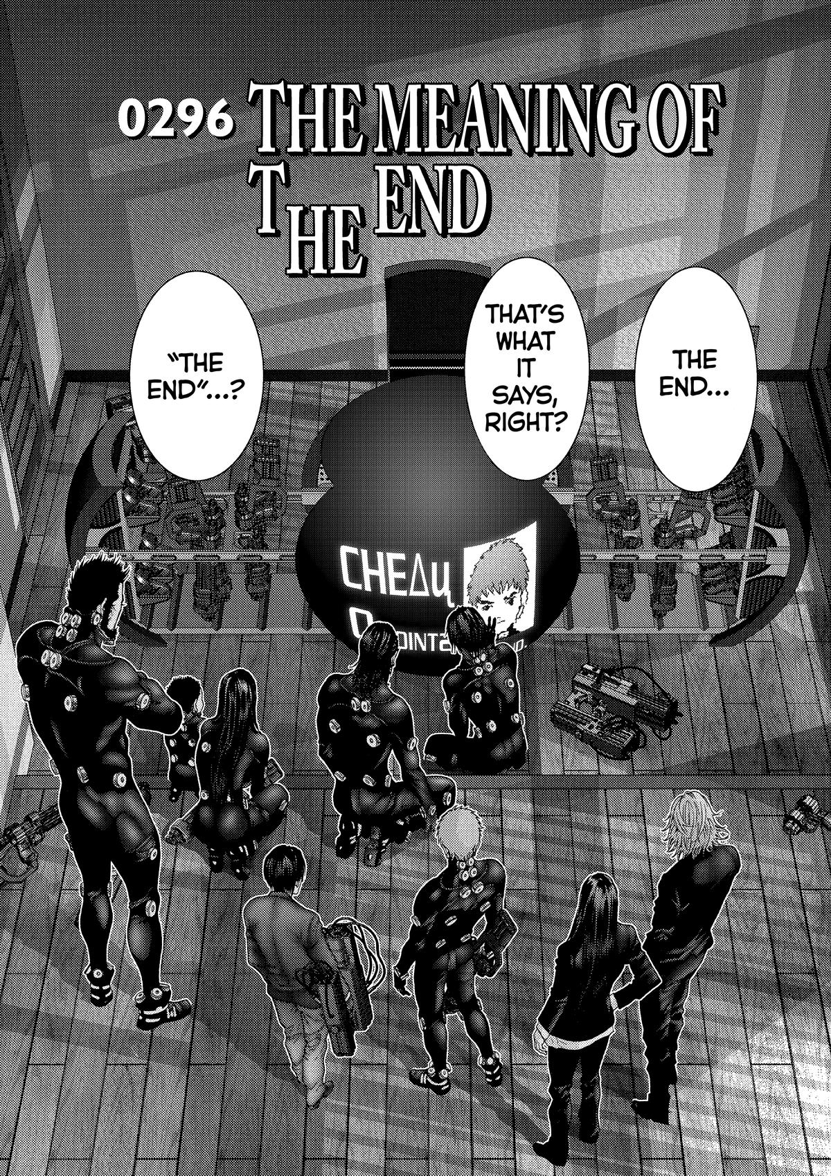Gantz Chapter 296