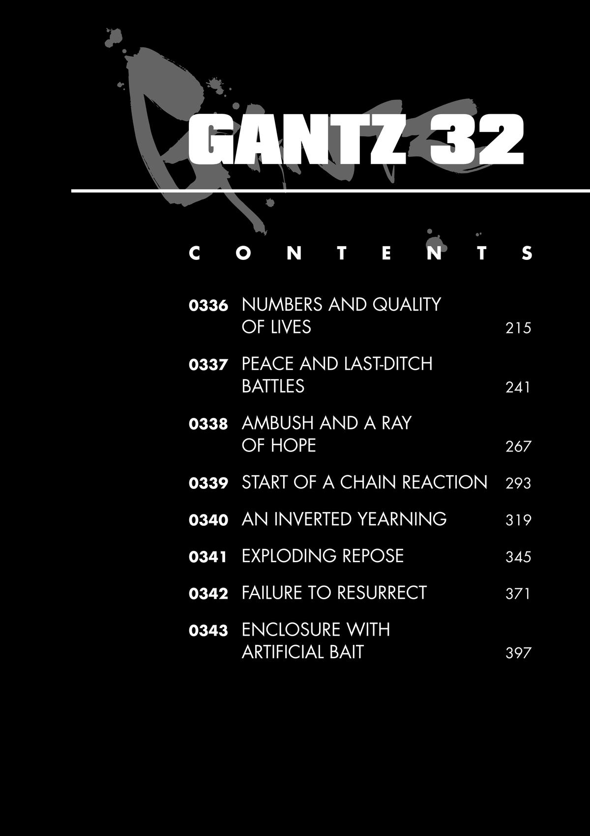 Gantz Chapter 336