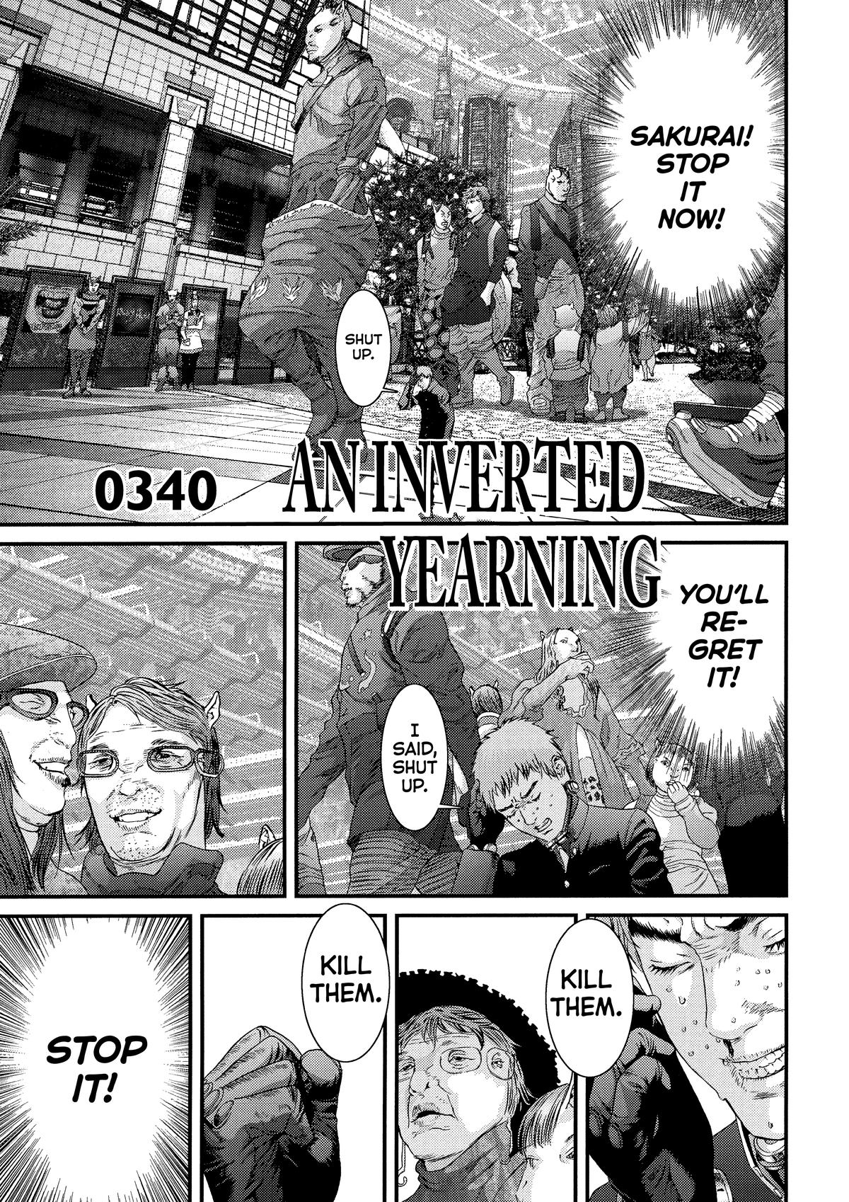 Gantz Chapter 340