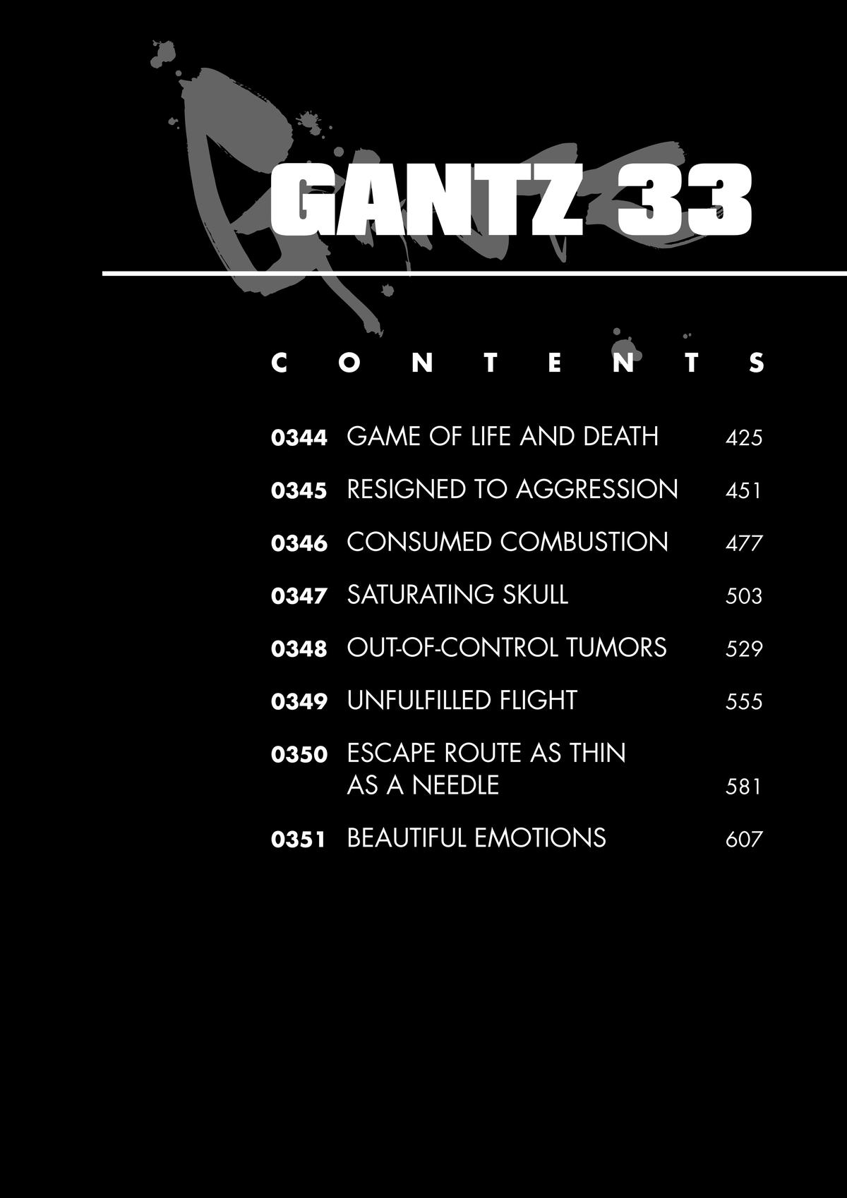 Gantz Chapter 344