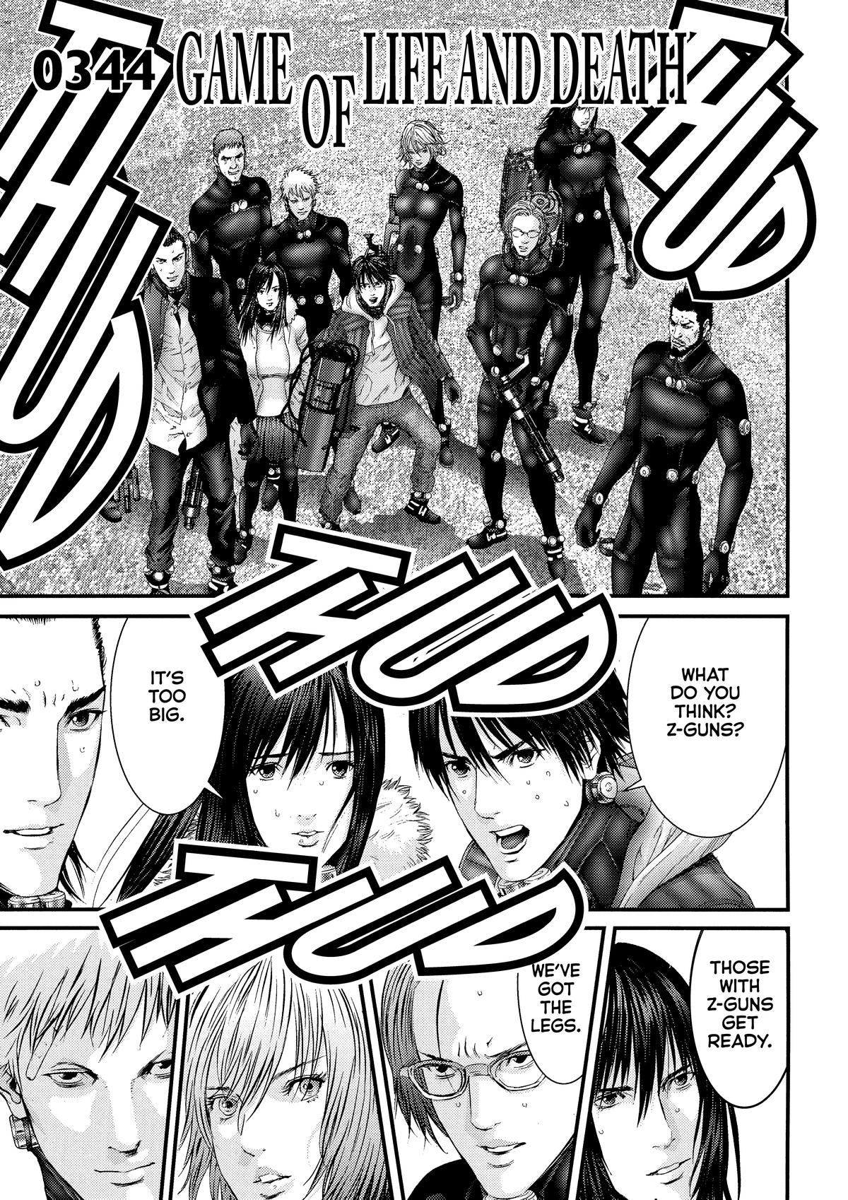 Gantz Chapter 344