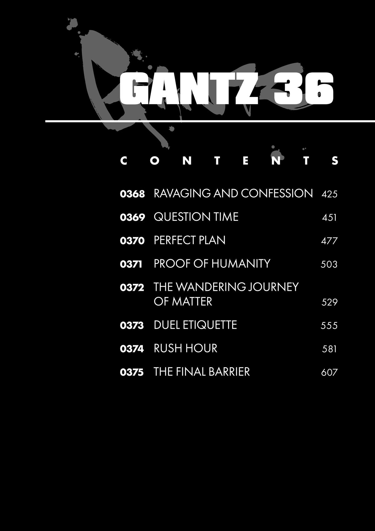 Gantz Chapter 368