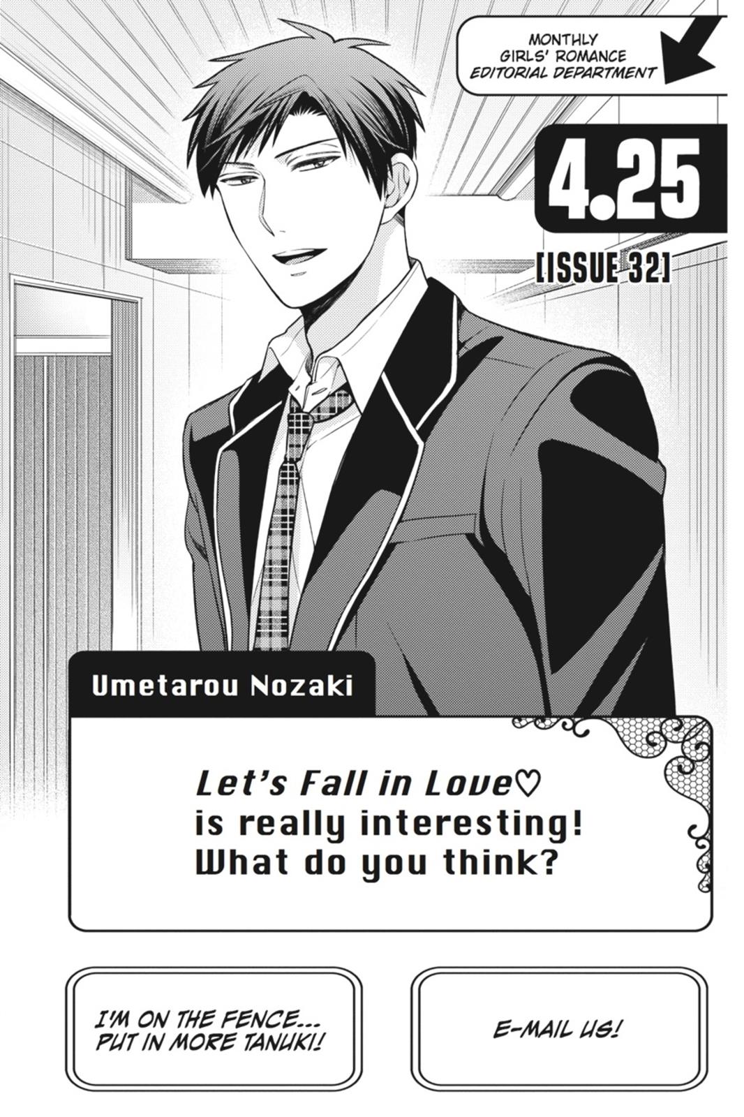 Monthly Girls' Nozaki-kun Chapter 32 - Page 1 - Monthly Girls' Nozaki-kun manga Chapter 32 manga