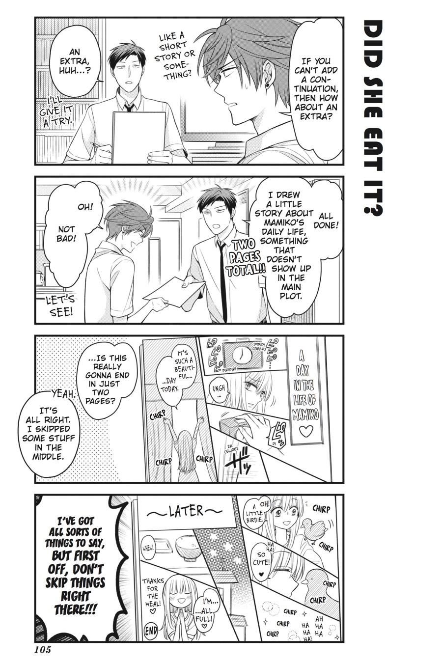 Monthly Girls' Nozaki-kun Chapter 78 - Page 3 - Monthly Girls' Nozaki-kun manga Chapter 78 manga