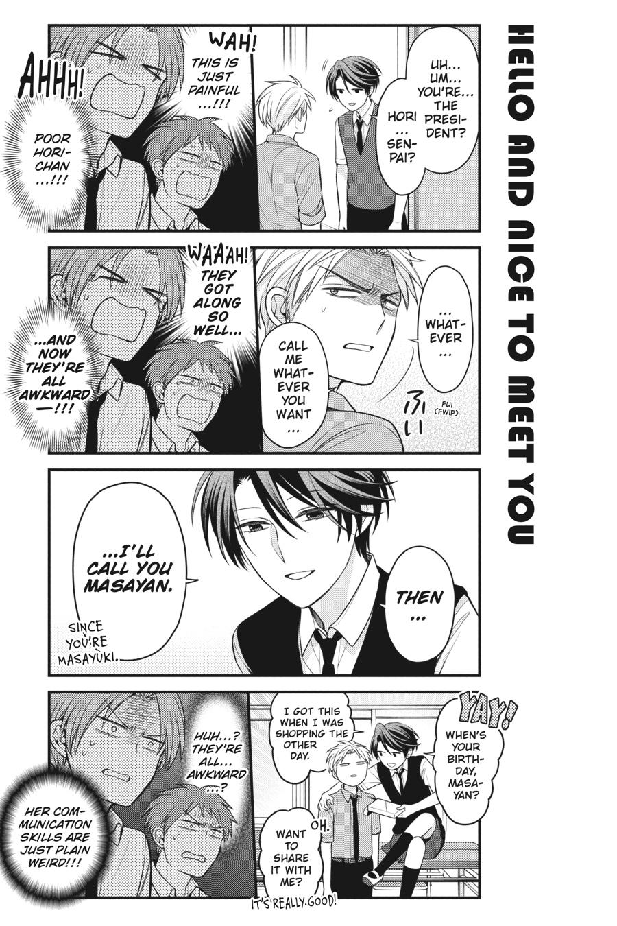 Monthly Girls' Nozaki-kun Chapter 108 - Page 3 - Monthly Girls' Nozaki-kun manga Chapter 108 manga