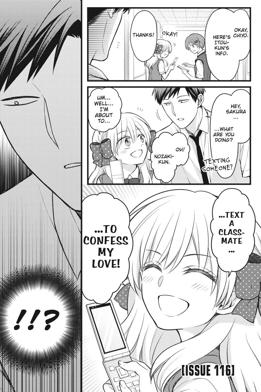 Monthly Girls' Nozaki-kun Chapter 116 - Page 1 - Monthly Girls' Nozaki-kun manga Chapter 116 manga