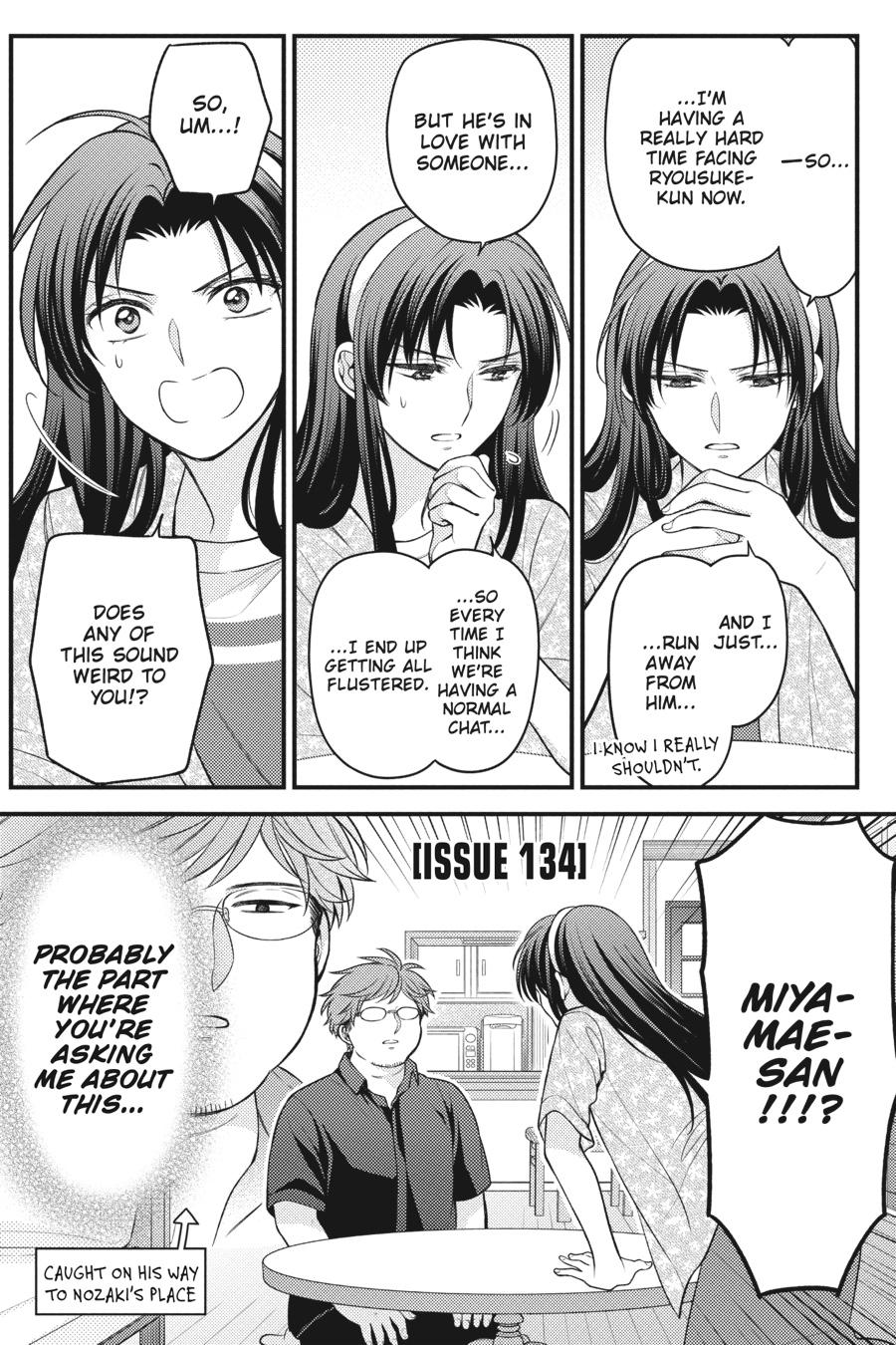 Monthly Girls' Nozaki-kun Chapter 134 - Page 1 - Monthly Girls' Nozaki-kun manga Chapter 134 manga
