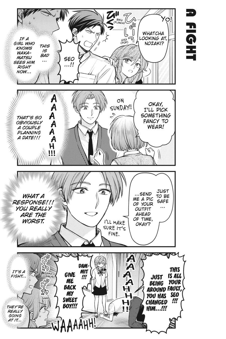 Monthly Girls' Nozaki-kun Chapter 150 - Page 3 - Monthly Girls' Nozaki-kun manga Chapter 150 manga