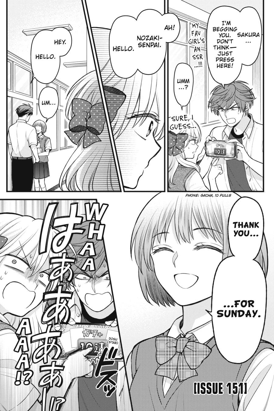 Monthly Girls' Nozaki-kun Chapter 151 - Page 1 - Monthly Girls' Nozaki-kun manga Chapter 151 manga