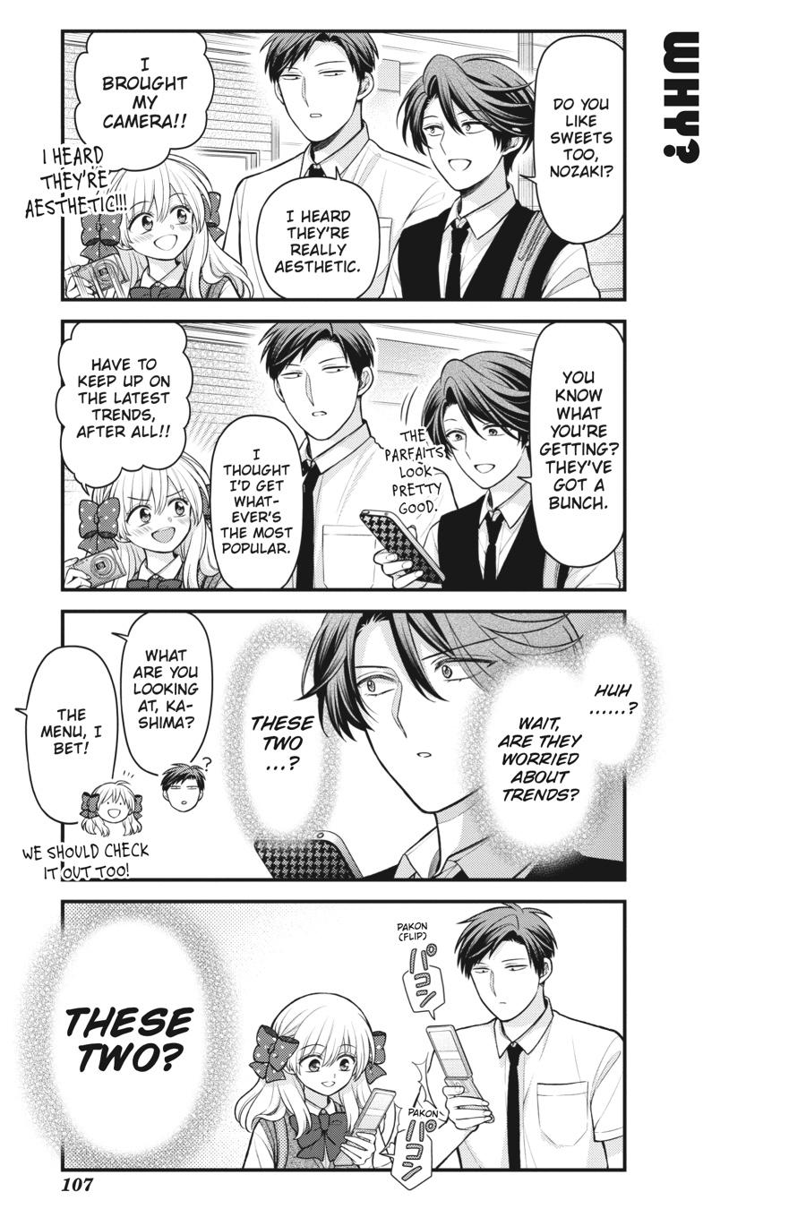 Monthly Girls' Nozaki-kun Chapter 155 - Page 3 - Monthly Girls' Nozaki-kun manga Chapter 155 manga