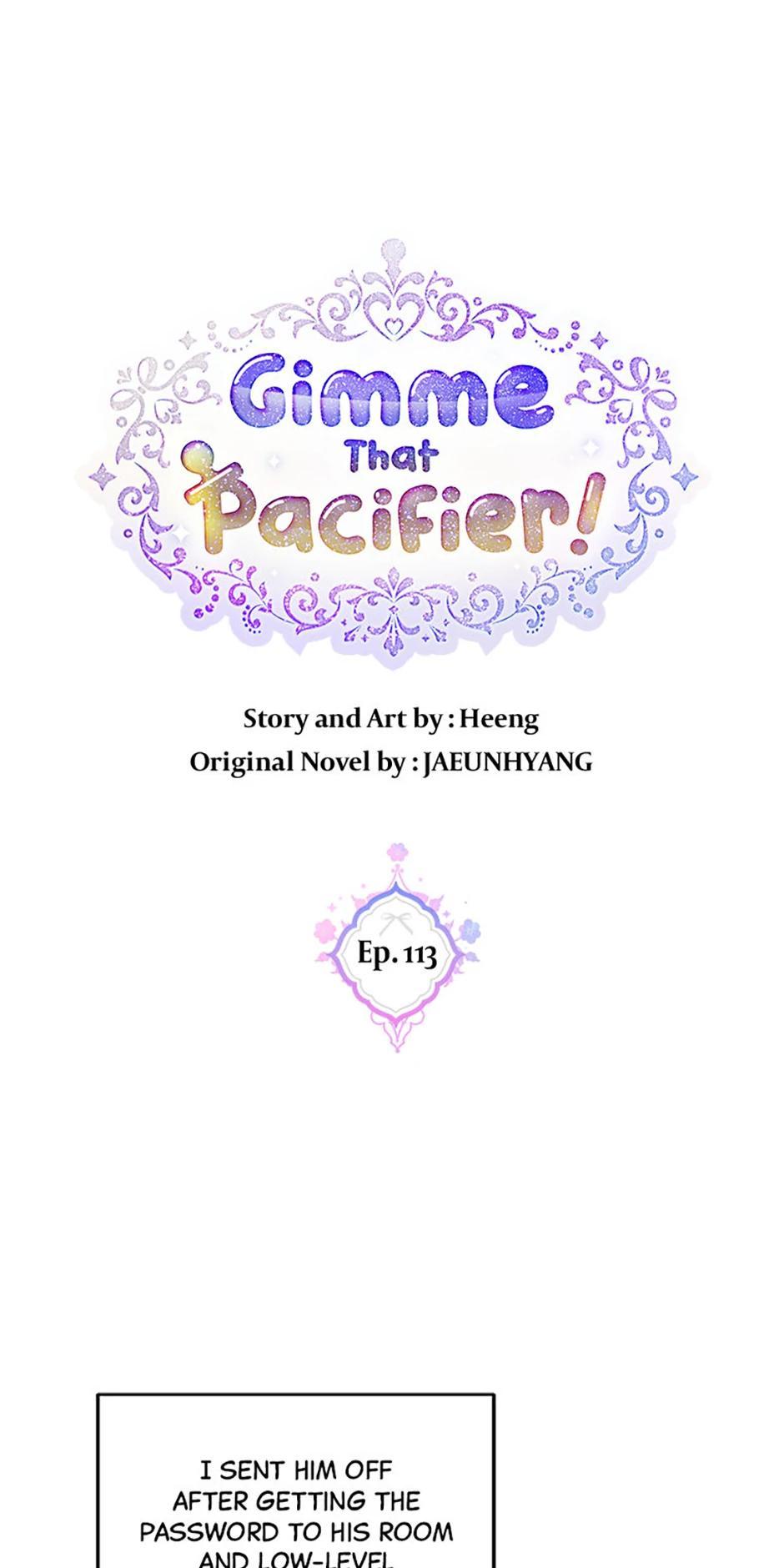 Gimme That Pacifier! Episode 113 1