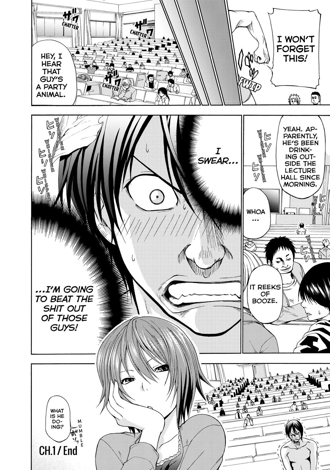 Grand Blue Dreaming Chapter 1 50