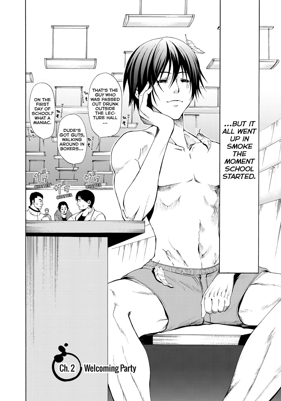 Grand Blue Dreaming Chapter 2 - Page 2 - Grand Blue Dreaming manga Chapter 2 manga