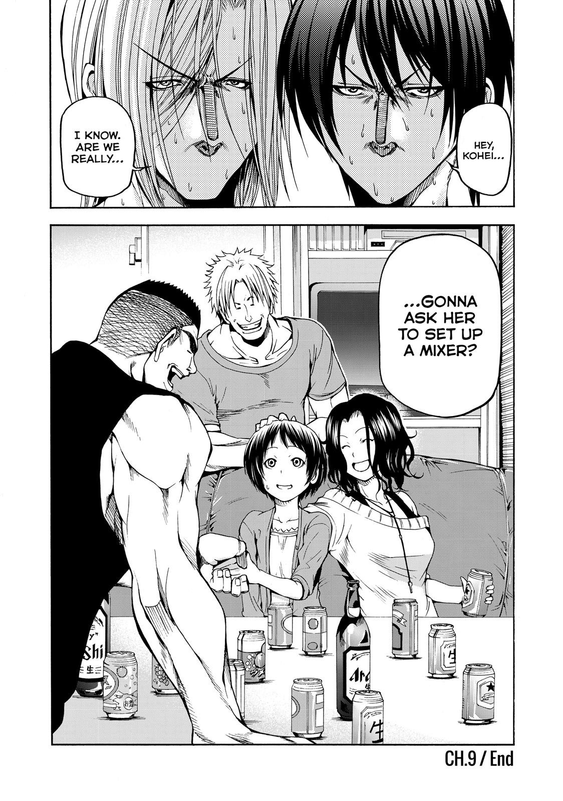 Grand Blue Dreaming Chapter 9 36