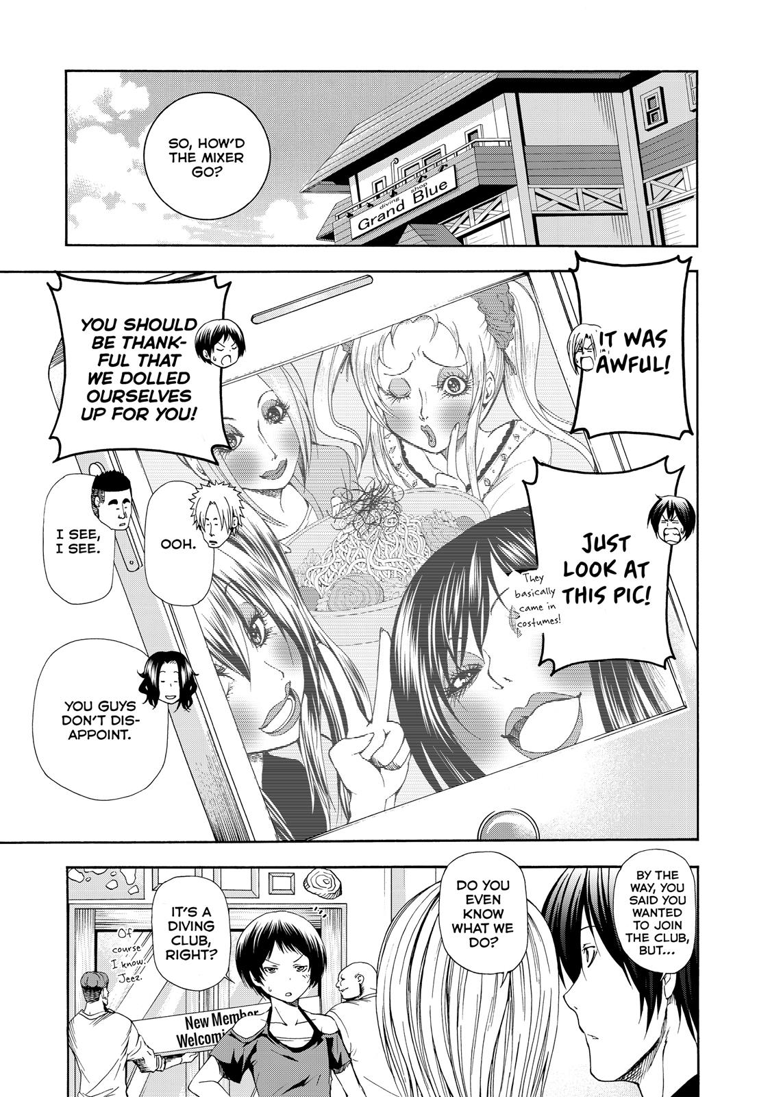 Grand Blue Dreaming Chapter 11 - Page 1 - Grand Blue Dreaming manga Chapter 11 manga