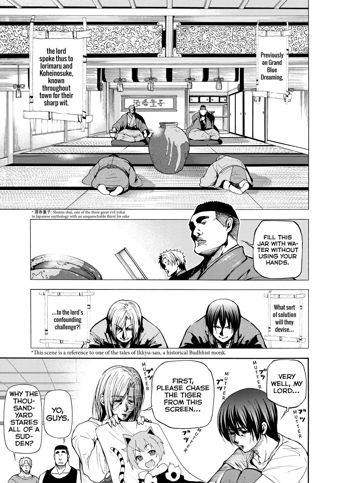 Grand Blue Dreaming Chapter 21 - Page 1 - Grand Blue Dreaming manga Chapter 21 manga