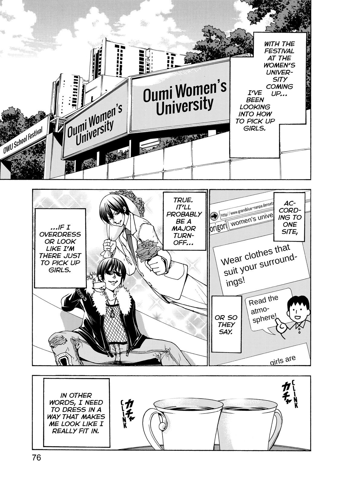 Grand Blue Dreaming Chapter 24 - Page 1 - Grand Blue Dreaming manga Chapter 24 manga