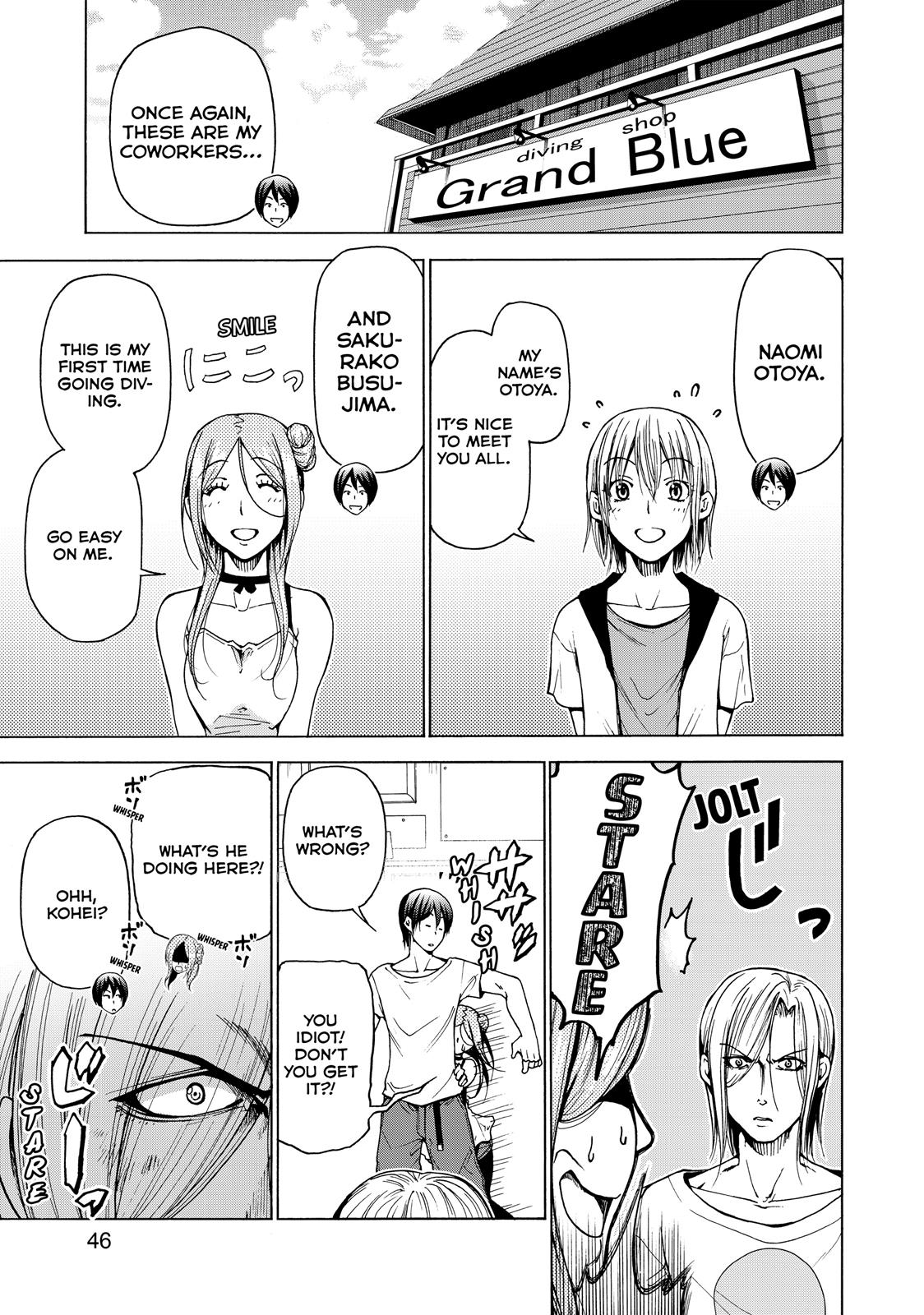 Grand Blue Dreaming Chapter 35 - Page 1 - Grand Blue Dreaming manga Chapter 35 manga