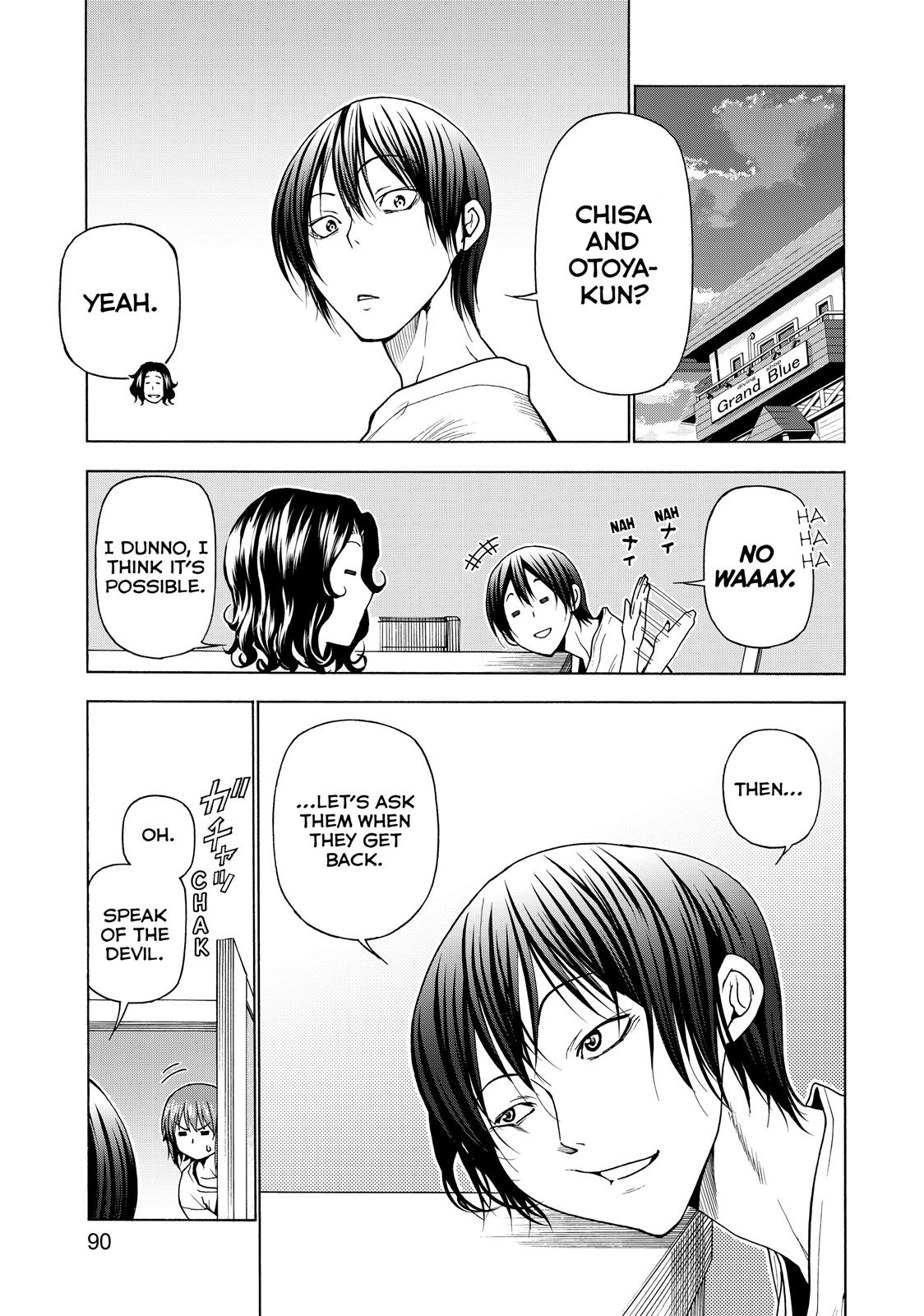 Grand Blue Dreaming Chapter 36 - Page 3 - Grand Blue Dreaming manga Chapter 36 manga