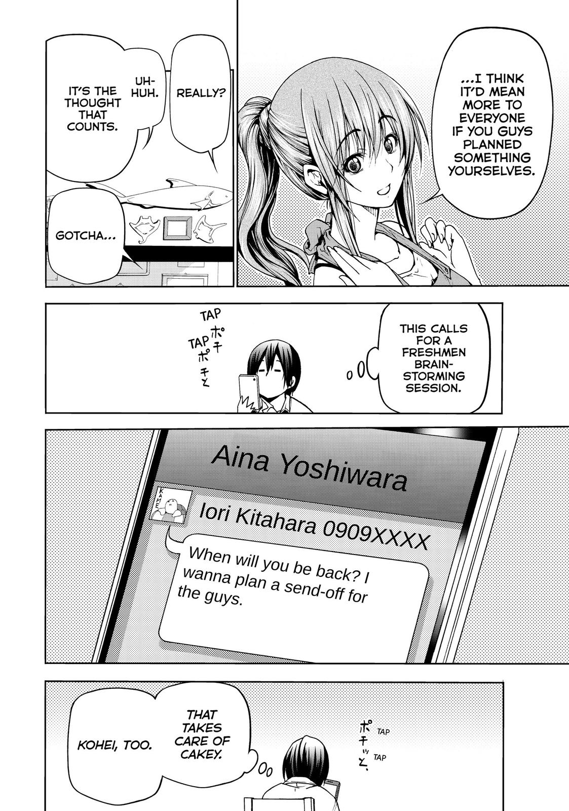 Grand Blue Dreaming Chapter 45 4