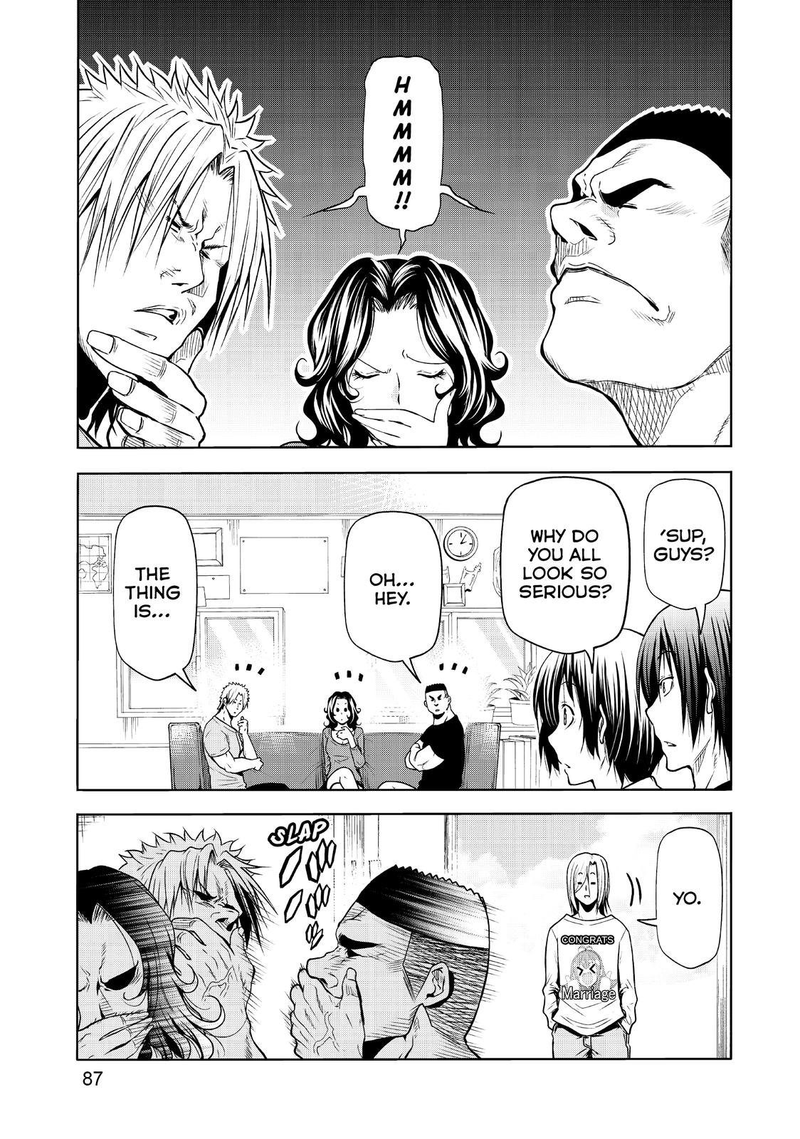 Grand Blue Dreaming Chapter 72 - Page 1 - Grand Blue Dreaming manga Chapter 72 manga