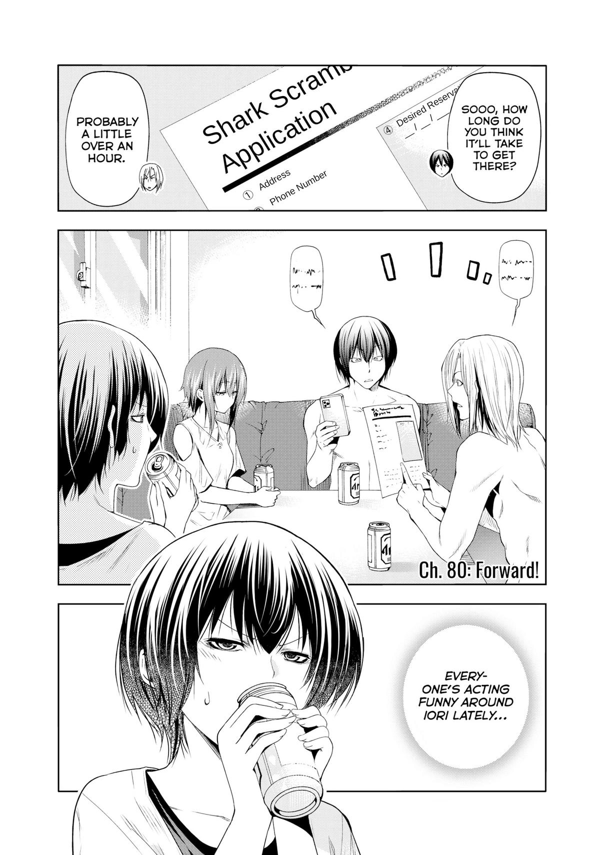 Grand Blue Dreaming Chapter 80 - Page 1 - Grand Blue Dreaming manga Chapter 80 manga
