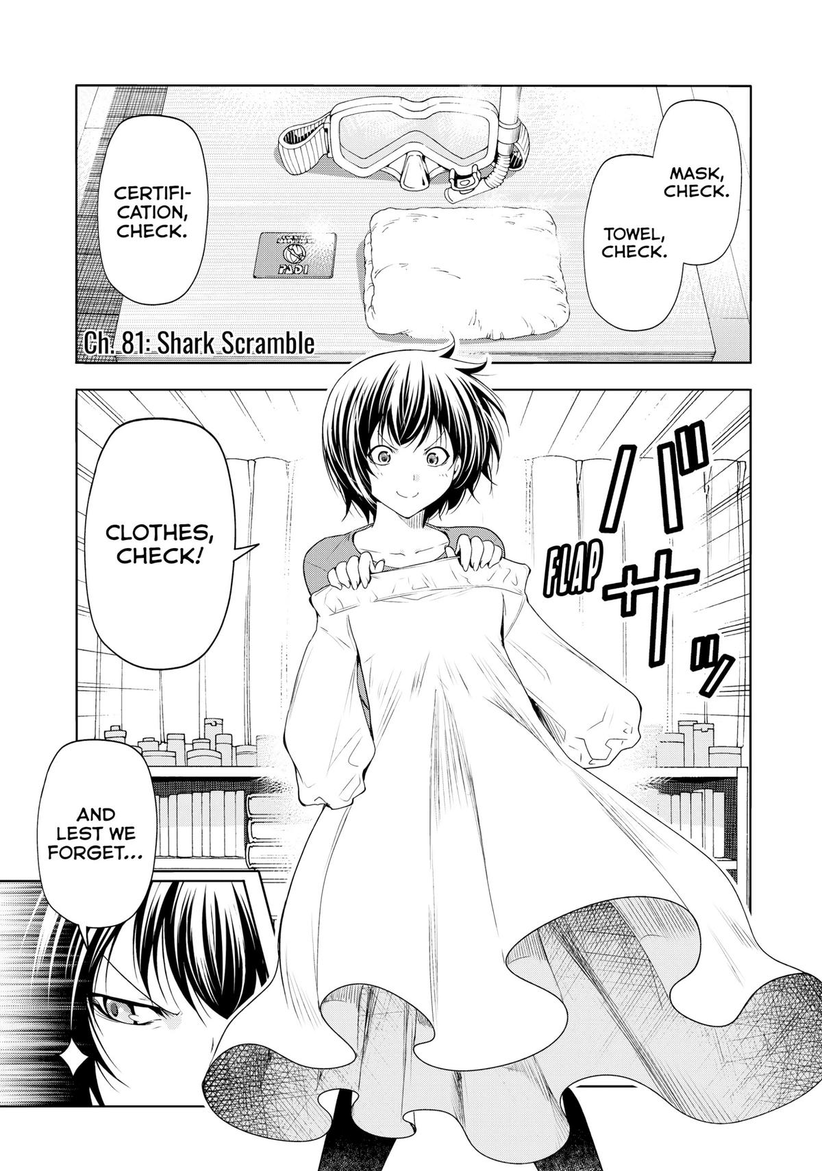 Grand Blue Dreaming Chapter 81 - Page 1 - Grand Blue Dreaming manga Chapter 81 manga