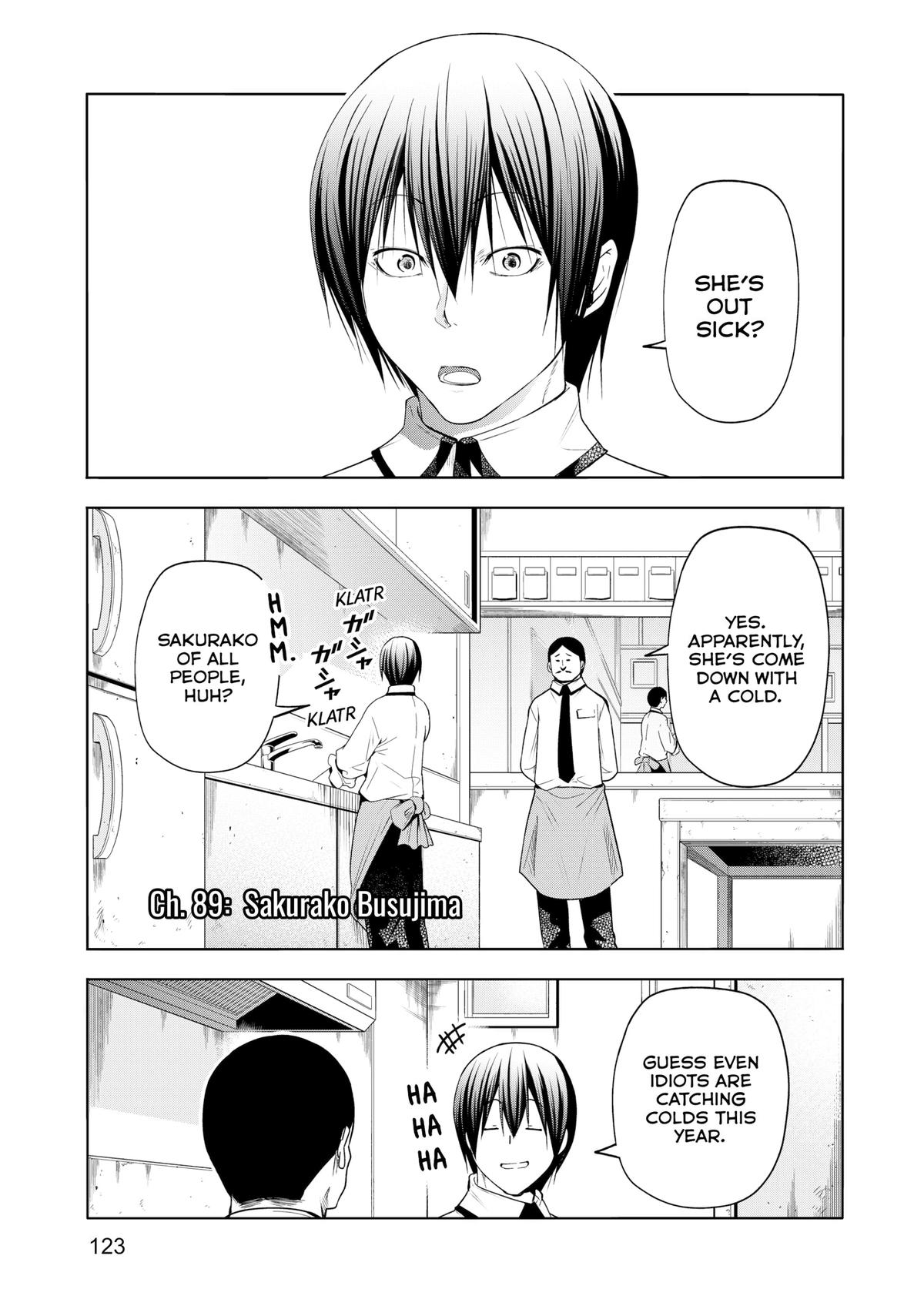 Grand Blue Dreaming Chapter 89 - Page 1 - Grand Blue Dreaming manga Chapter 89 manga