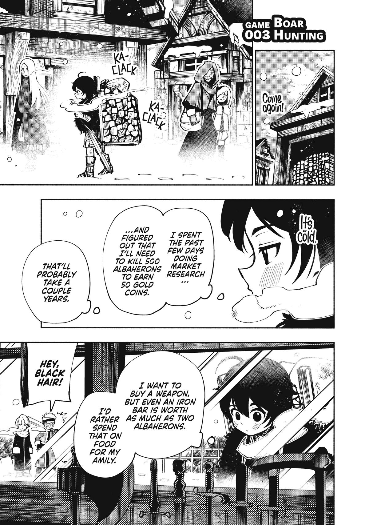 Hell Mode Chapter 3 - Page 1 - Hell Mode manga Chapter 3 manga