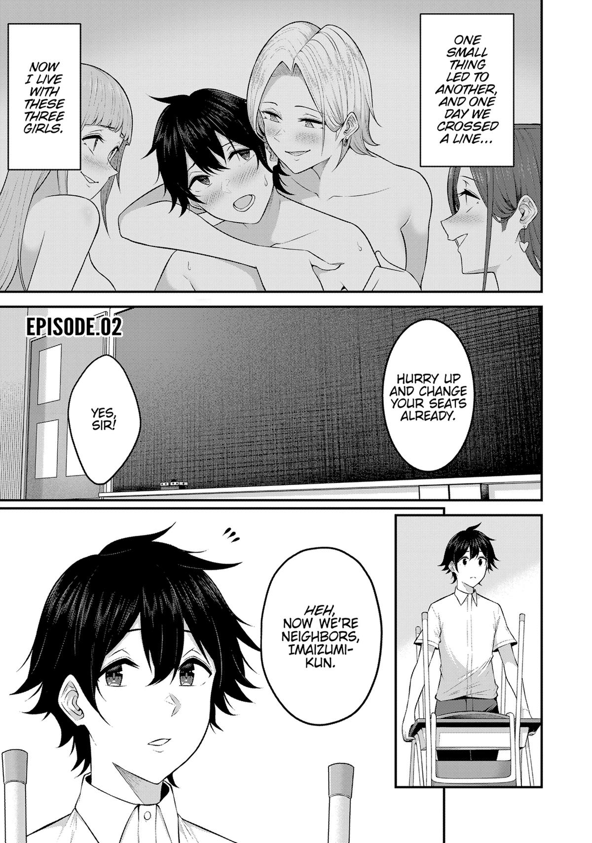 Imaizumi Brings All the Gals to His House Chapter 2