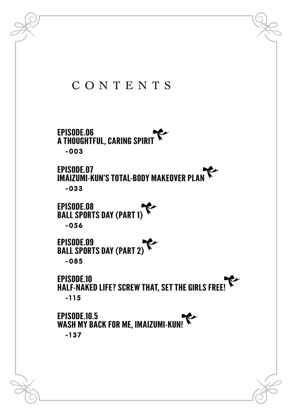 Imaizumi Brings All the Gals to His House Chapter 6