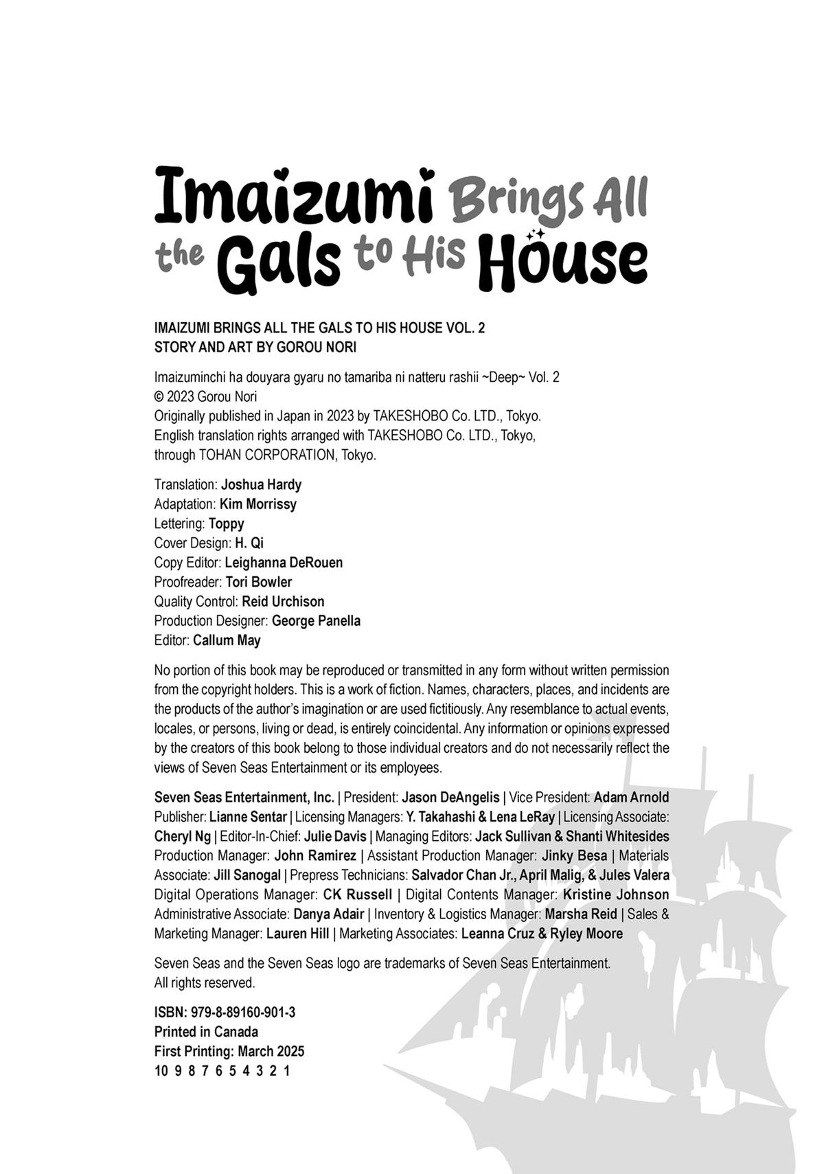 Imaizumi Brings All the Gals to His House Chapter 10