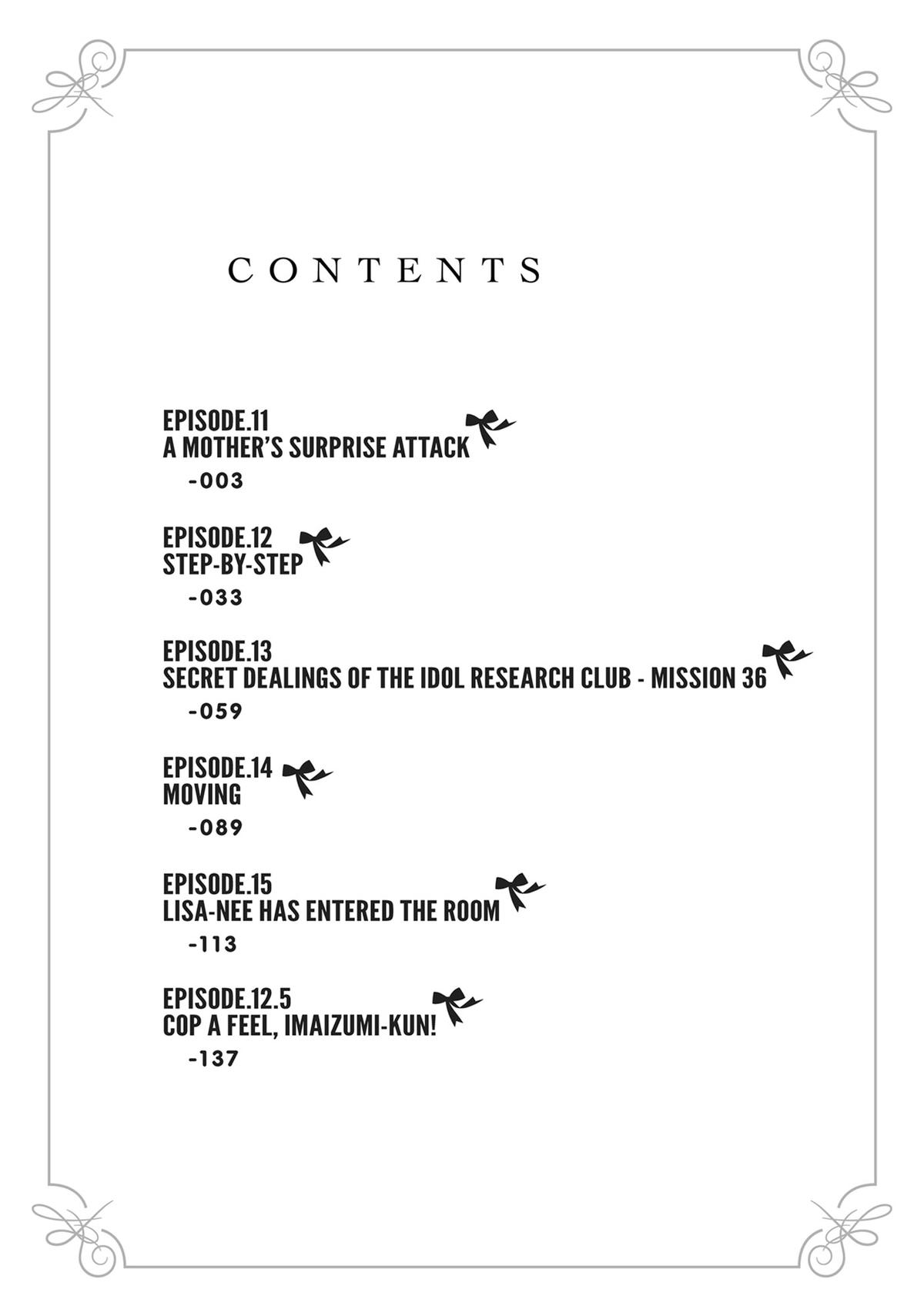 Imaizumi Brings All the Gals to His House Chapter 11