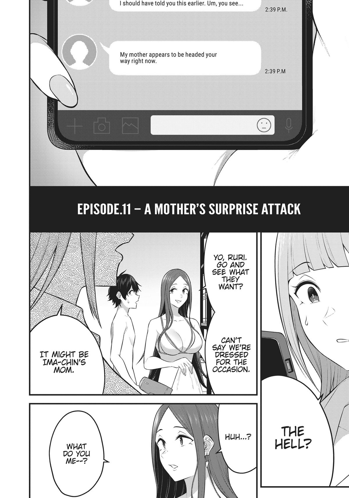 Imaizumi Brings All the Gals to His House Chapter 11