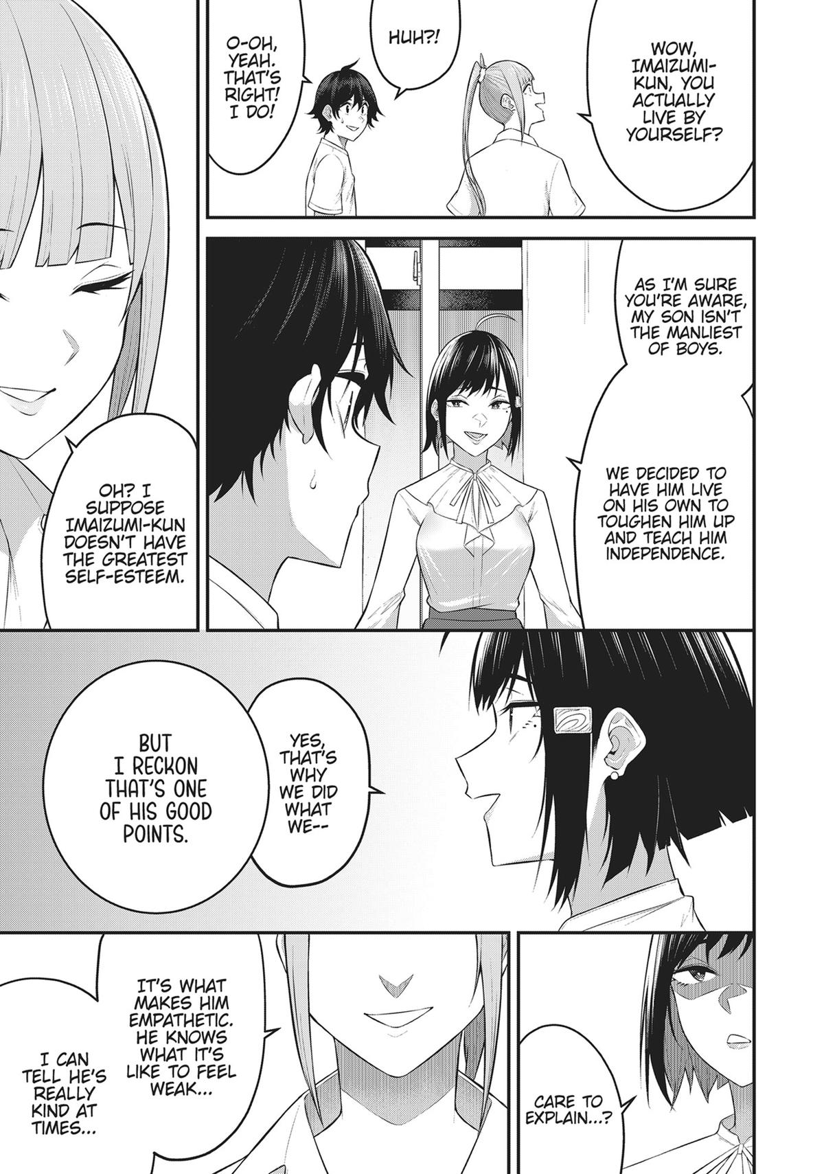 Imaizumi Brings All the Gals to His House Chapter 11