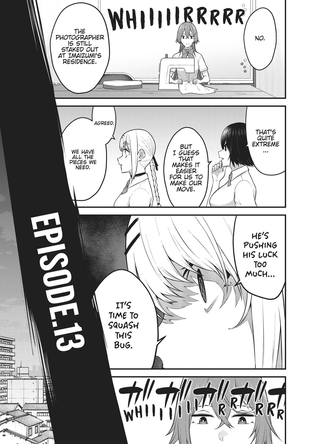 Imaizumi Brings All the Gals to His House Chapter 13