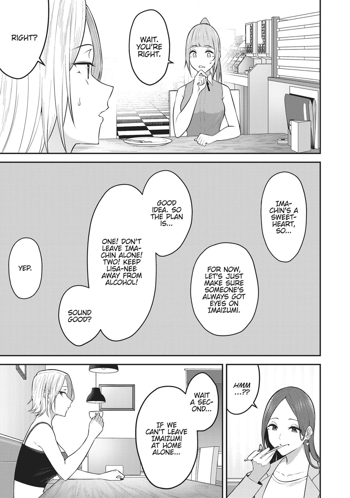 Imaizumi Brings All the Gals to His House Chapter 15