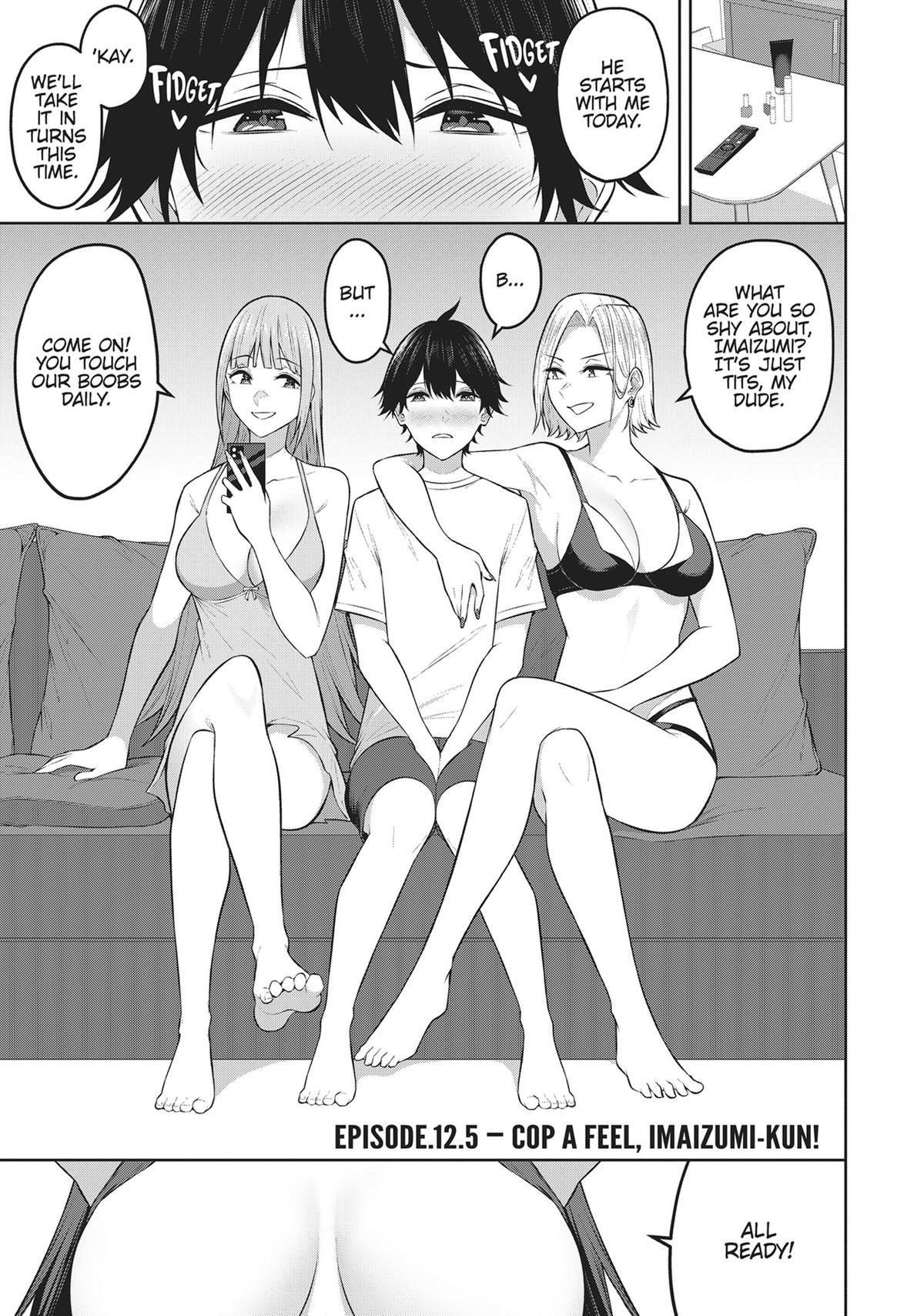 Imaizumi Brings All the Gals to His House Chapter 15