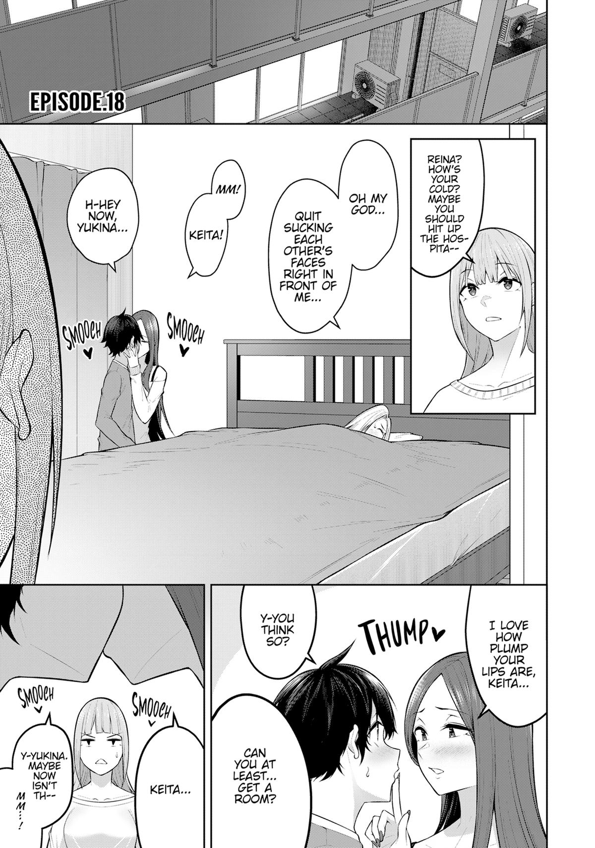 Imaizumi Brings All the Gals to His House Chapter 18