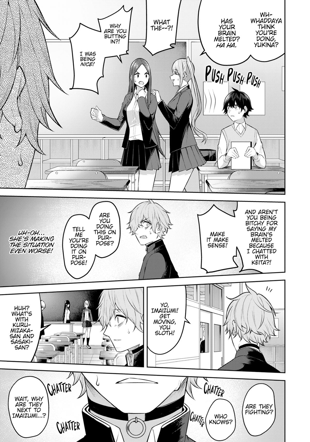 Imaizumi Brings All the Gals to His House Chapter 18