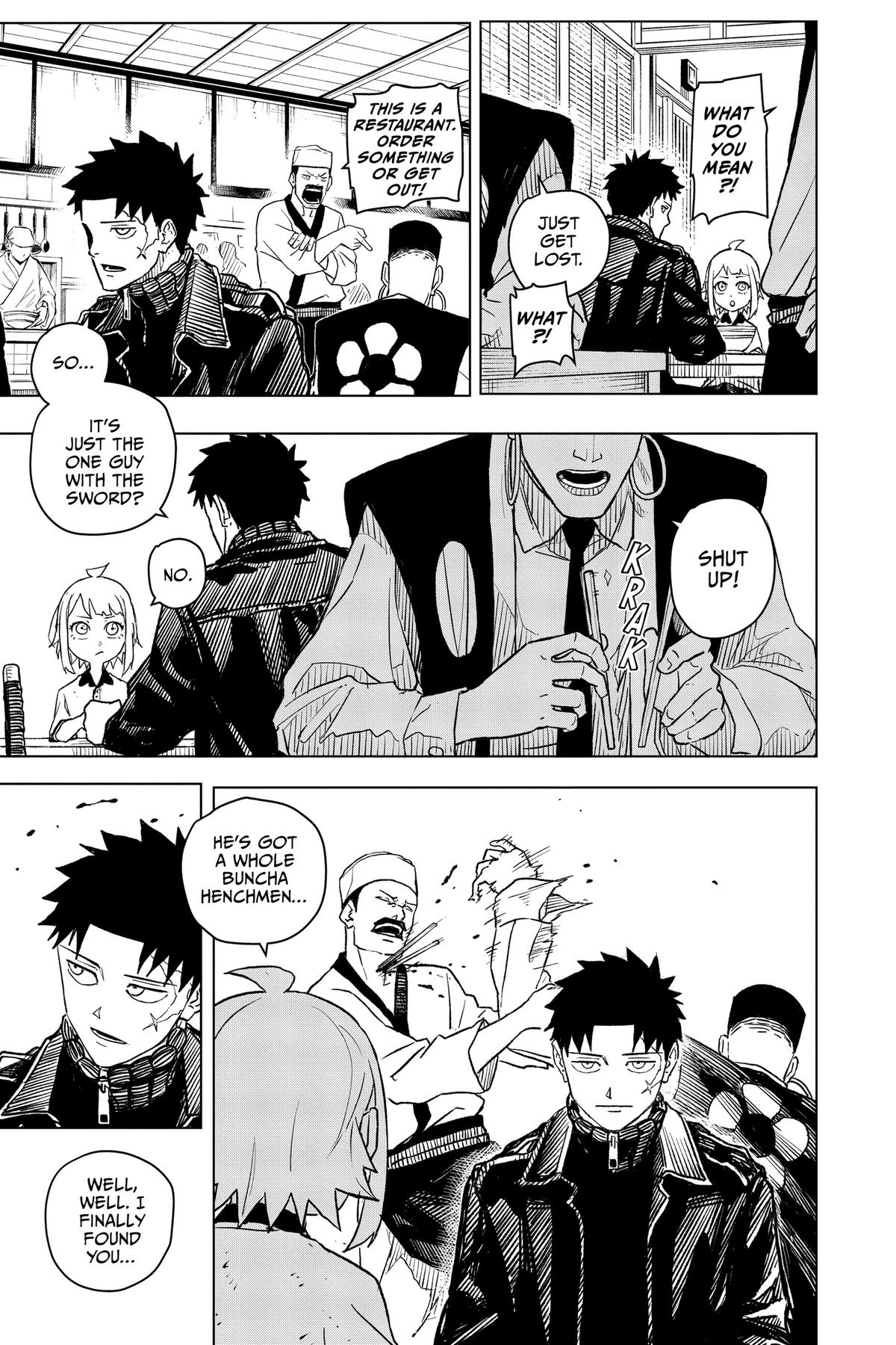 Kagurabachi Chapter 1