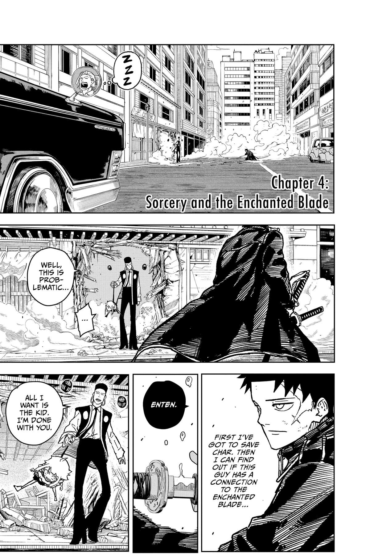 Kagurabachi Chapter 4 - Page 1 - Kagurabachi manga Chapter 4 manga