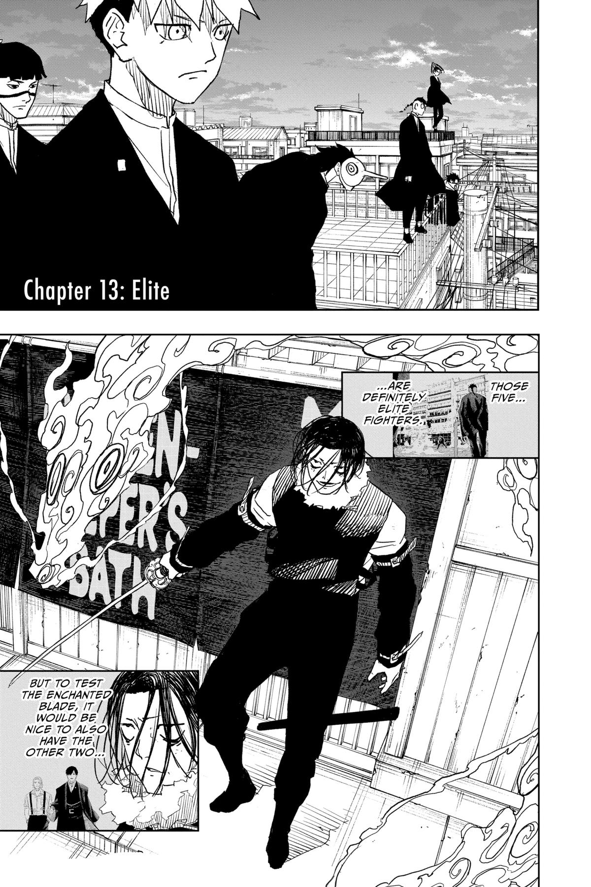 Kagurabachi Chapter 13 - Page 1 - Kagurabachi manga Chapter 13 manga